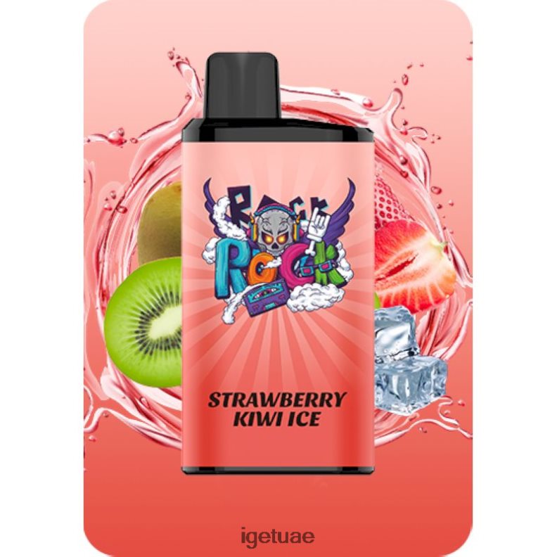 Iget Vape Uae 42N4643 IGET Bar الموالية ثلج فراولة كيوي
