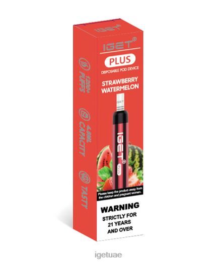 IGET vape dubai- IGET LP0F841 iget vapes plus الفراولة والبطيخ