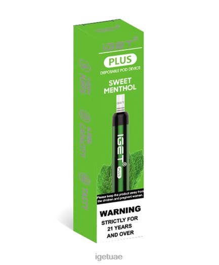 IGET bar dubai- IGET LP0F842 نكهات iget vape بلس المنثول الحلو