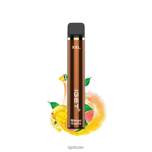 IGET bar abu dhabi- IGET LP0F8353 إيجيت فيب أبو ظبي XXL 1800 سحبة مانجو جوافة