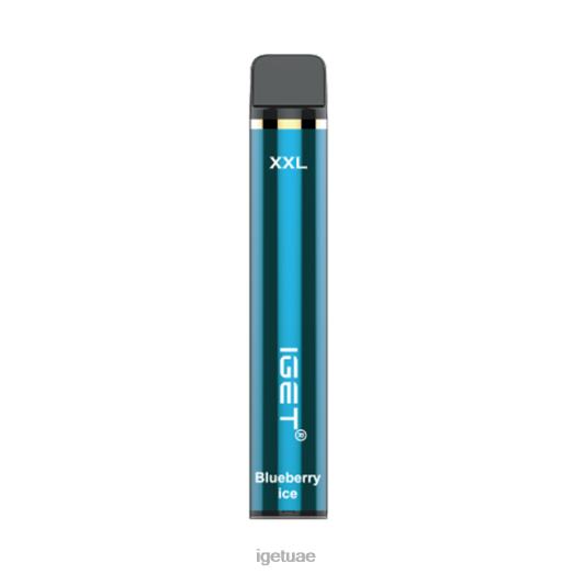IGET dubai- IGET LP0F8354 إيجيت دبي XXL 1800 نفث جليد التوت
