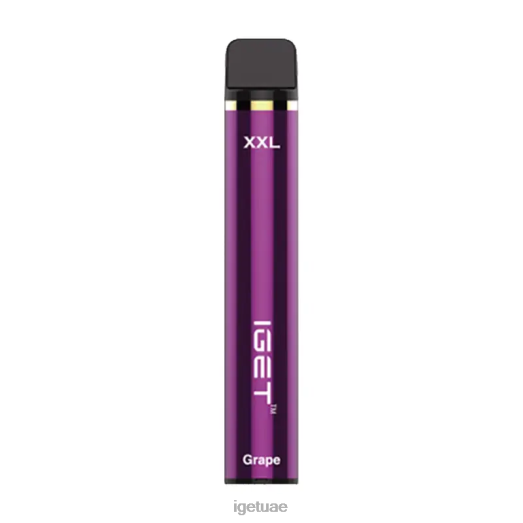 IGET vapes- IGET LP0F8357 ايجيت فيب نكهات XXL 1800 سحبة عنب