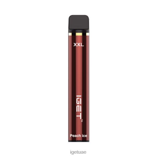 IGET vape uae- IGET LP0F8360 إيجيت فيب أبو ظبي XXL 1800 سحبة جليد الخوخ