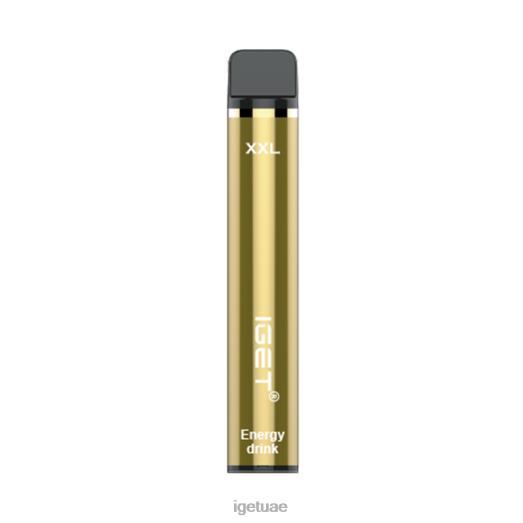 IGET vape dubai- IGET LP0F8366 إيجيت فيب الإمارات العربية المتحدة خالي من النيكوتين XXL 1800 سحبة الجليد الخصب