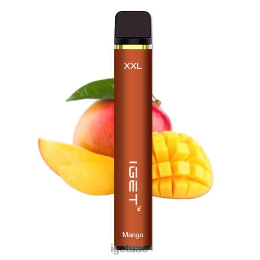 IGET vapes- IGET LP0F8433 ايجيت فيب ابو ظبي XXL - 1800 سحبة مانجو