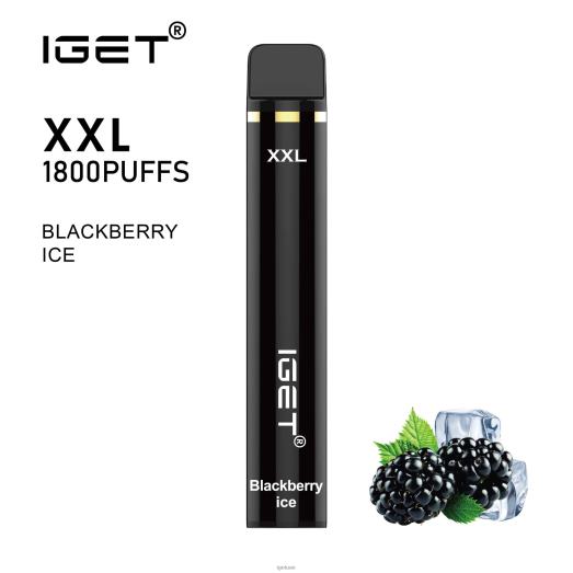 IGET vapes- IGET LP0F843 ايجيت فيب xxl ثلج بلاك بيري