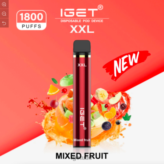IGET bar abu dhabi- IGET LP0F8489 ايجيت فيب ابو ظبي XXL - 1800 سحبة فاكهة مختلطة