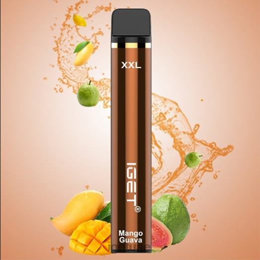 IGET dubai- IGET LP0F8492 ايجيت فيبز XXL - 1800 سحبة مانجو جوافة