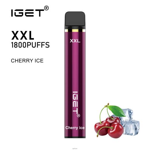 IGET bar abu dhabi- IGET LP0F849 نكهات iget vape xxl جليد الكرز