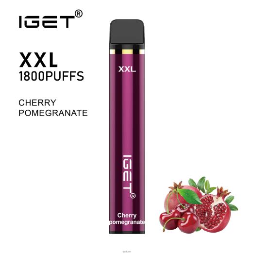 IGET dubai- IGET LP0F850 ايجيت فيب xxl الرمان الكرز