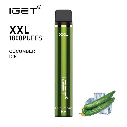 IGET vapes- IGET LP0F853 إيجيت دبي XXL جليد الخيار