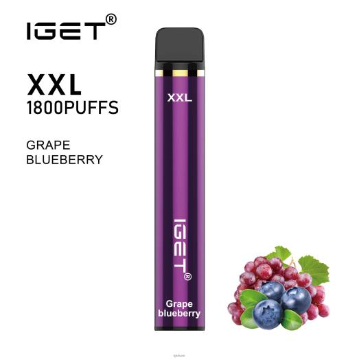 IGET bar uae- IGET LP0F857 ايجيت فيب xxl عنبية العنب