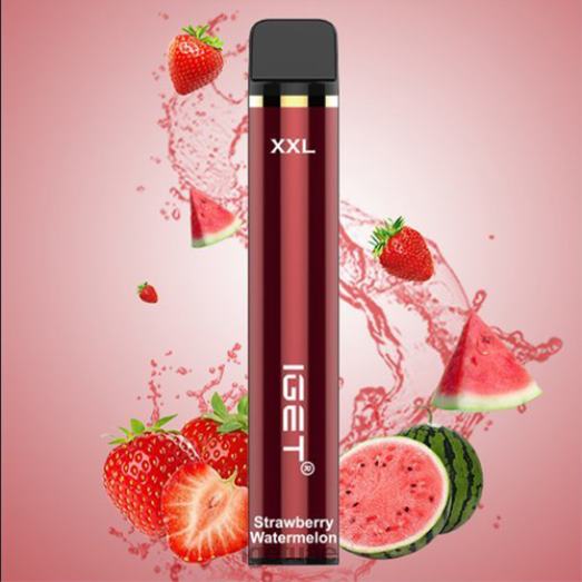 IGET vape abu dhabi- IGET LP0F8604 ايجيت فيبز XXL - 1800 سحبة الفراولة والبطيخ