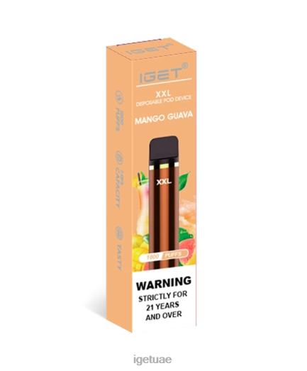 IGET bar dubai- IGET LP0F862 ايجيت فيبس xxl مانجو جوافة