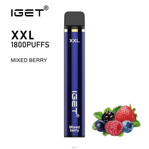 IGET vape- IGET LP0F865 iget vape الإمارات العربية المتحدة xxl التوت مختلطة