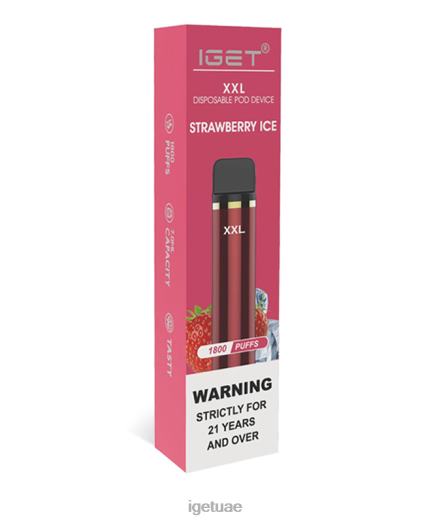 IGET vape- IGET LP0F875 iget vape دبي xxl جليد الفراولة