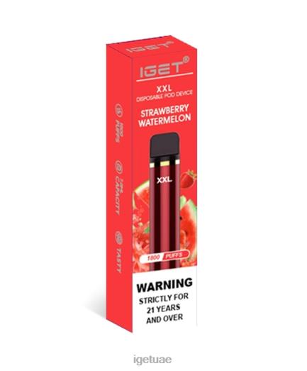 IGET vape uae- IGET LP0F876 ايجيت فيبس xxl الفراولة والبطيخ