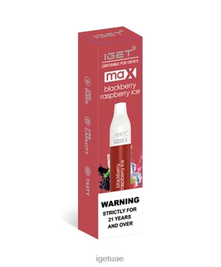 IGET vapes- IGET LP0F878 iget vape ماكس توت العليق الجليد