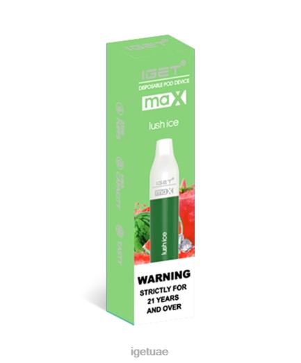IGET vape abu dhabi- IGET LP0F883 iget vapes ماكس الجليد الخصب