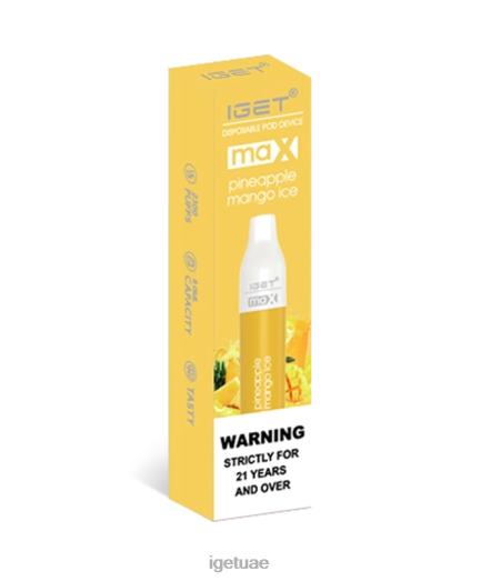 IGET bar- IGET LP0F889 iget vape دبي ماكس أناناس مانجو مثلج