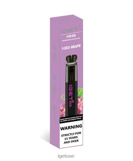 IGET vape abu dhabi- IGET LP0F8103 iget vape دبي كينغ عنب مثلج
