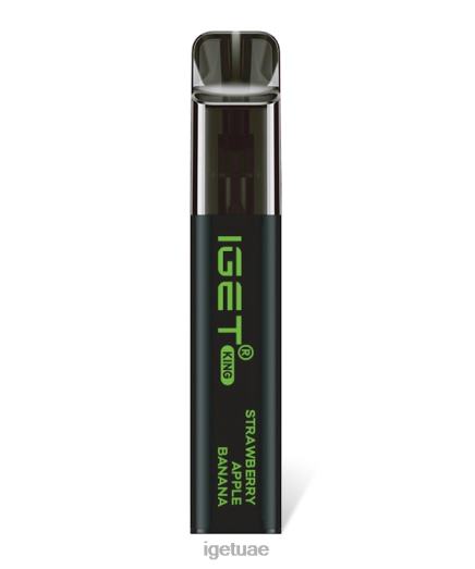 IGET vape dubai- IGET LP0F8116 إيجيت دبي الملك الفراولة التفاح الموز
