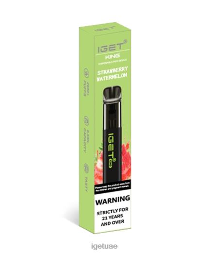 IGET bar- IGET LP0F8119 iget vape ملك النكهات الفراولة والبطيخ