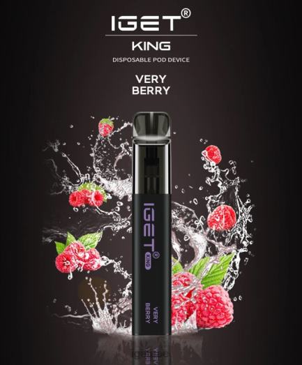 IGET bar- IGET LP0F8491 ايجيت فيب دبي كينج - 2600 نفسة التوت جدا