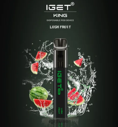 IGET bar uae- IGET LP0F8500 آيجيت فيب نكهات الملك - 2600 نفسة الفاكهة المورقة
