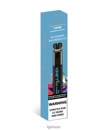 IGET vape dubai- IGET LP0F896 iget vape دبي كينغ جليد التوت الأزرق