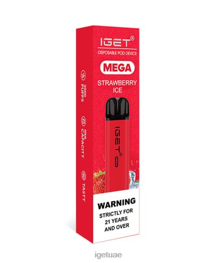 IGET bar dubai- IGET LP0F8142 iget vape ميجا جليد الفراولة