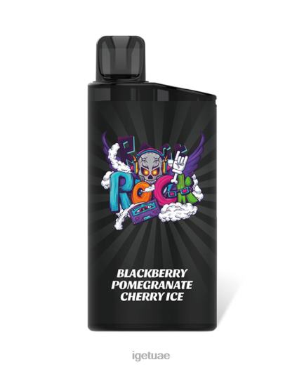 IGET dubai- IGET LP0F8150 iget vape أبو ظبي بار توت أسود، رمان، كرز، ثلج