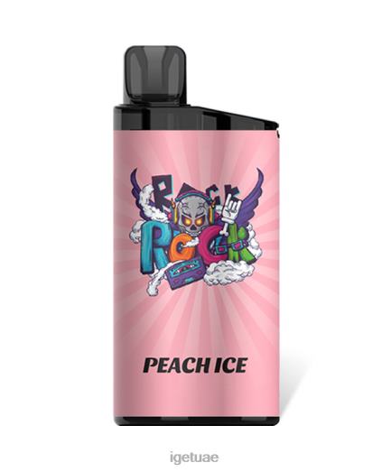 IGET dubai- IGET LP0F8170 شريط iget vape جليد الخوخ