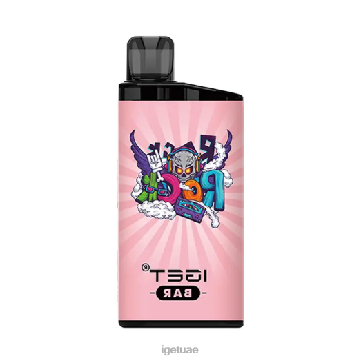IGET vapes- IGET LP0F8278 ايجيت فيب دبي بار 3500 سحبة الفراولة البطيخ الحلوى الصلبة
