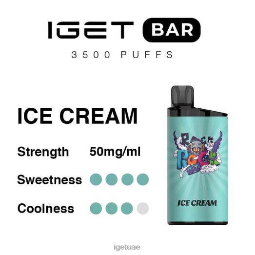 IGET bar abu dhabi- IGET LP0F8294 ايجيت فيب نكهات بار 3500 نفسة بوظة