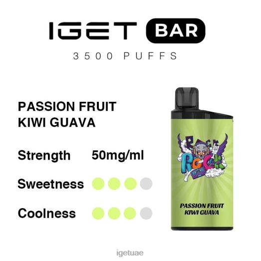 IGET bar dubai- IGET LP0F8297 ايجيت فيب ابو ظبي بار 3500 سحبة باشن فروت كيوي جوافة