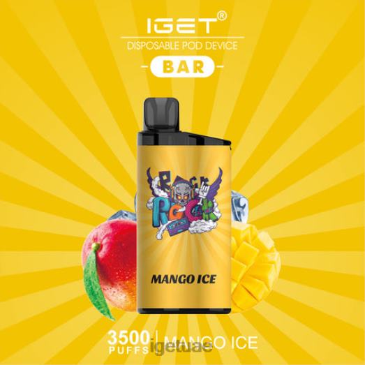 IGET bar- IGET LP0F8431 ايجيت فيب بار - 3500 نفث مانجو