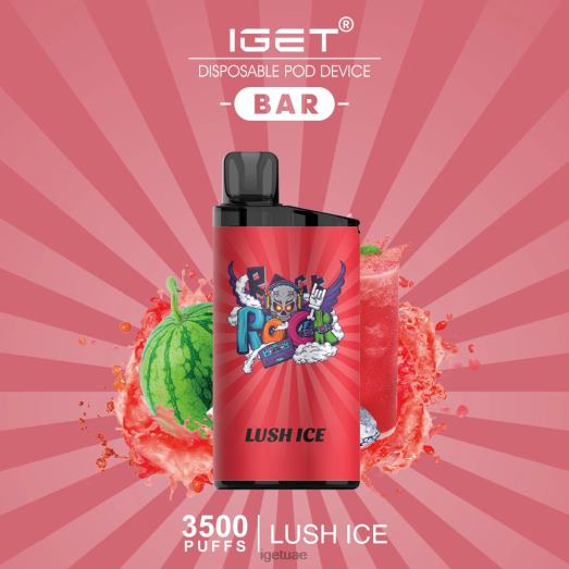 IGET vape- IGET LP0F8437 آيجيت - لوح نكهات الفيب - 3500 نفسة الجليد الخصب