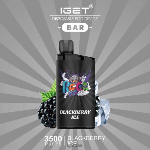 IGET bar dubai- IGET LP0F8540 ايجيت فيب دبي بار - 3500 نفث ثلج بلاك بيري