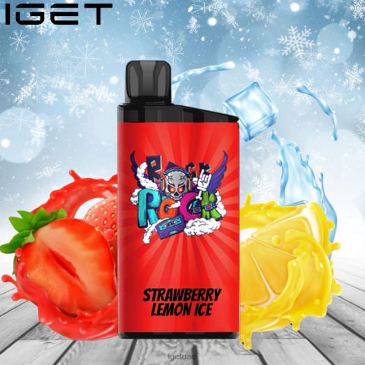 IGET bar abu dhabi- IGET LP0F8595 آيجيت دبي بار - 3500 نفث الفراولة والليمون الجليد