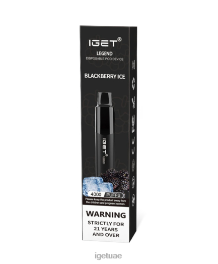 IGET vape dubai- IGET LP0F8179 إيجيت دبي أسطورة ثلج بلاك بيري