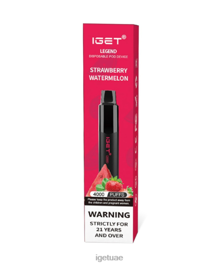 IGET vape abu dhabi- IGET LP0F8196 أسطورة نكهات iget vape الفراولة والبطيخ