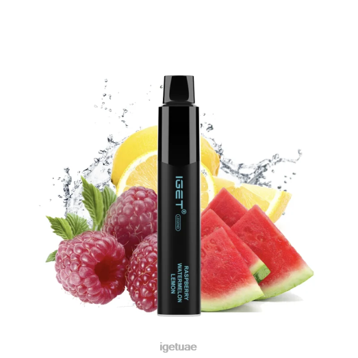 IGET vapes- IGET LP0F8323 إيجيت فيب ليجند 4000 سحبة توت، بطيخ، ليمون