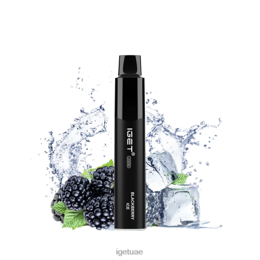 IGET bar- IGET LP0F8324 إيجيت فيب يو إي ليجند 4000 سحبة ثلج بلاك بيري