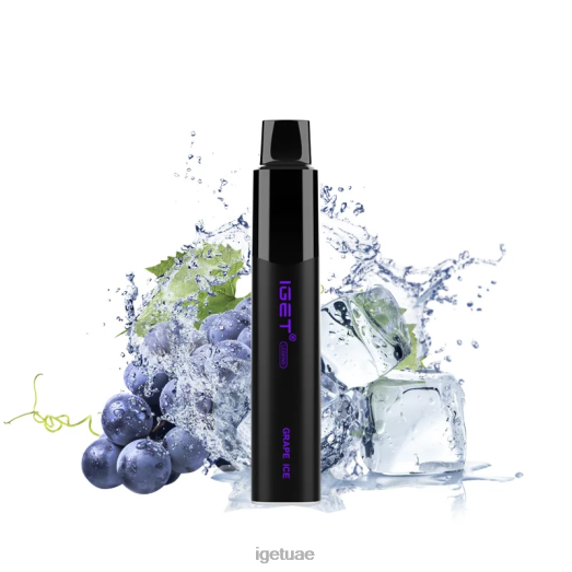 IGET vape dubai- IGET LP0F8331 إيجيت فيب يو إي ليجند 4000 سحبة جليد العنب