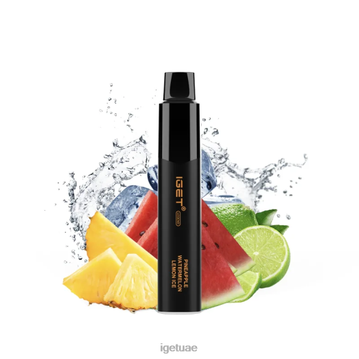IGET vapes- IGET LP0F8333 إيجيت دبي ليجند 4000 نفث أناناس، بطيخ، ليمون، ثلج