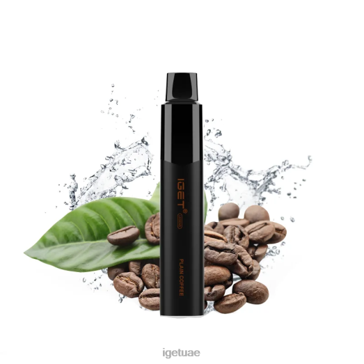 IGET dubai- IGET LP0F8340 إيجيت دبي ليجند 4000 نفث قهوة سادة