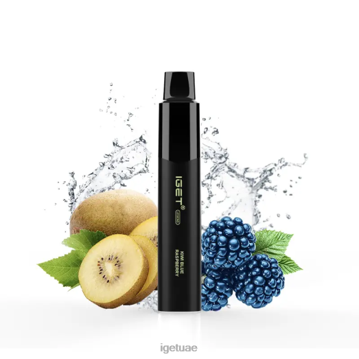 IGET vapes- IGET LP0F8343 آيجيت فيب النكهات الأسطورية 4000 نفسة كيوي توت أزرق