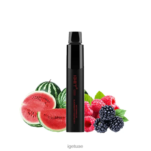 IGET bar- IGET LP0F8344 إيجيت فيب ليجند 4000 سحبة البطيخ، التوت الأسود