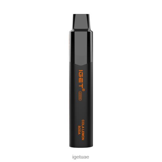 IGET dubai- IGET LP0F8399 إيجيت فيب أبو ظبي خالي من النيكوتين ليجند 4000 سحبة كولا صودا ليمون